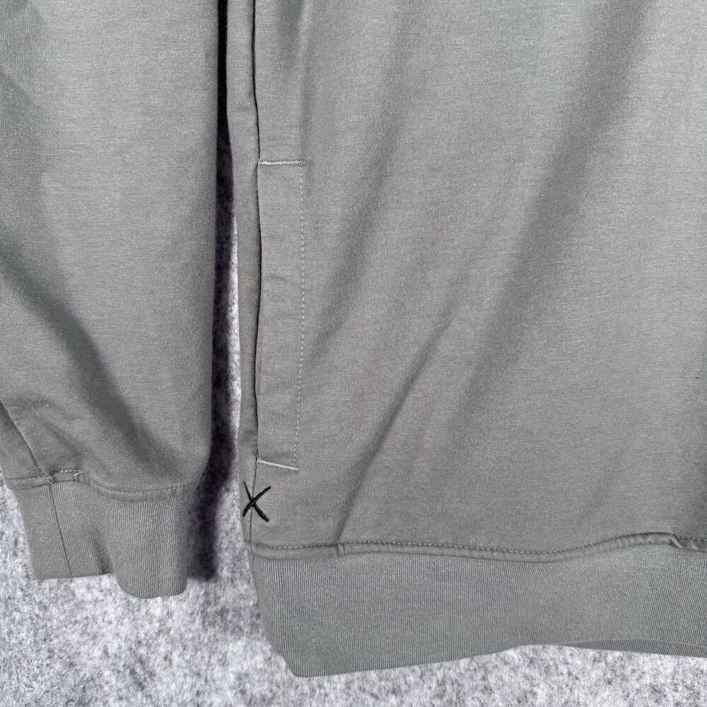 Cuts Clothing Hoodie Men Medium Gray Hyperloop Classic Performance Sweatshirt - Picture 3 of 10